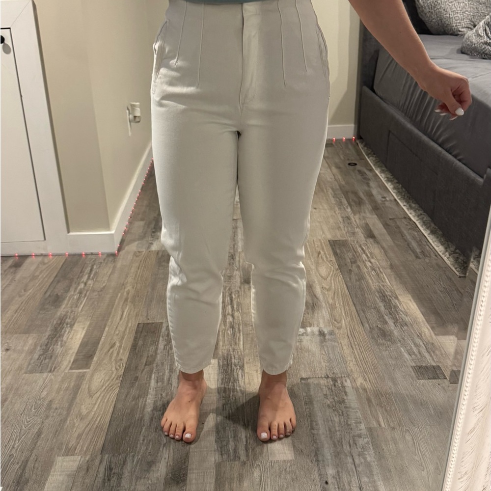 Amisu White Denim Jeans